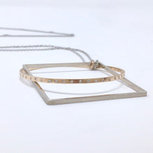 Load image into Gallery viewer, Vitruvian lasso necklace